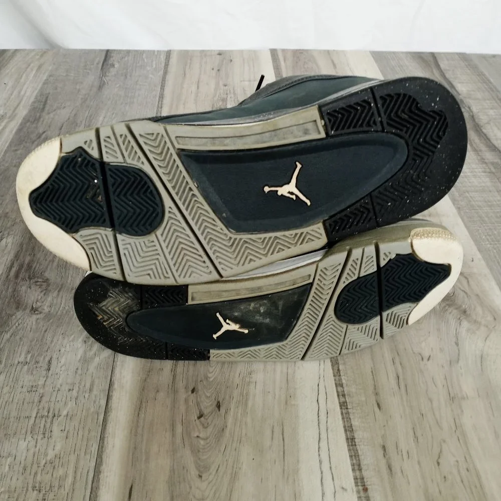 Nike Air Jordan Dub Zero Charcoal Wolf Grey Men's Size 10 Shoes